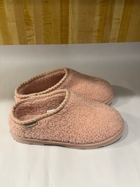 Bearpaw Snuggle Tabitha Girls Faux Fur Slip-On Slipper